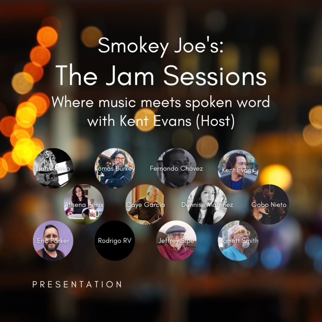 Art of the Story 2024: Smokey Joe's Presents: The Jam Sessions, Where music meets spoken word with Kent Evans